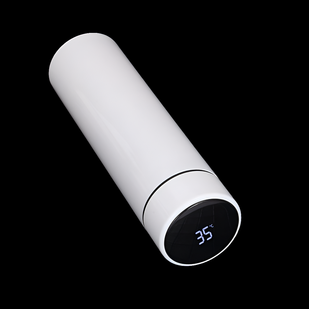 HEATY Intelligente Edelstahl-Thermoskanne